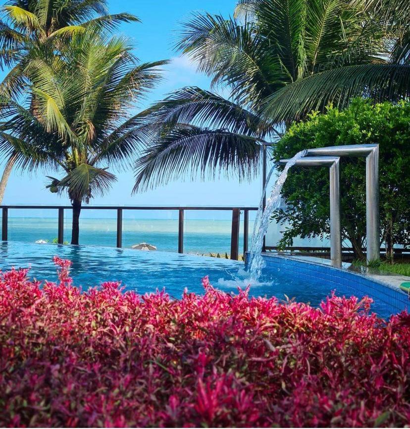 Apartamento A Beira Mar Com Piscina Estilo Resort Кабеделу Екстер'єр фото