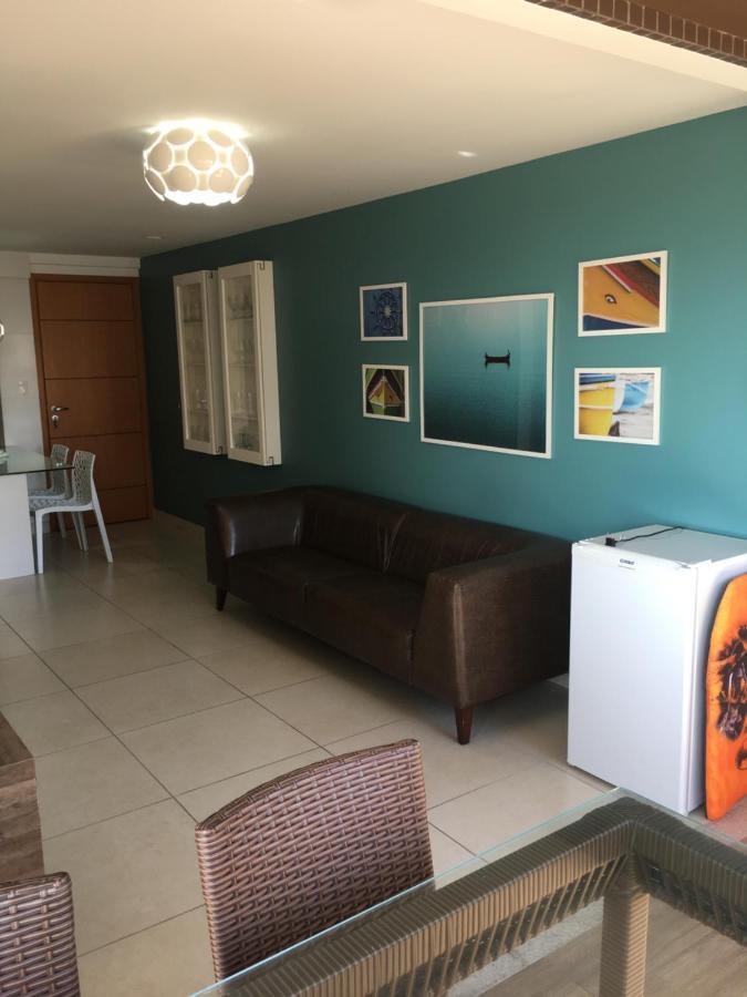 Apartamento A Beira Mar Com Piscina Estilo Resort Кабеделу Екстер'єр фото