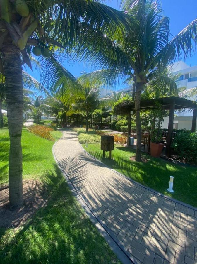 Apartamento A Beira Mar Com Piscina Estilo Resort Кабеделу Екстер'єр фото