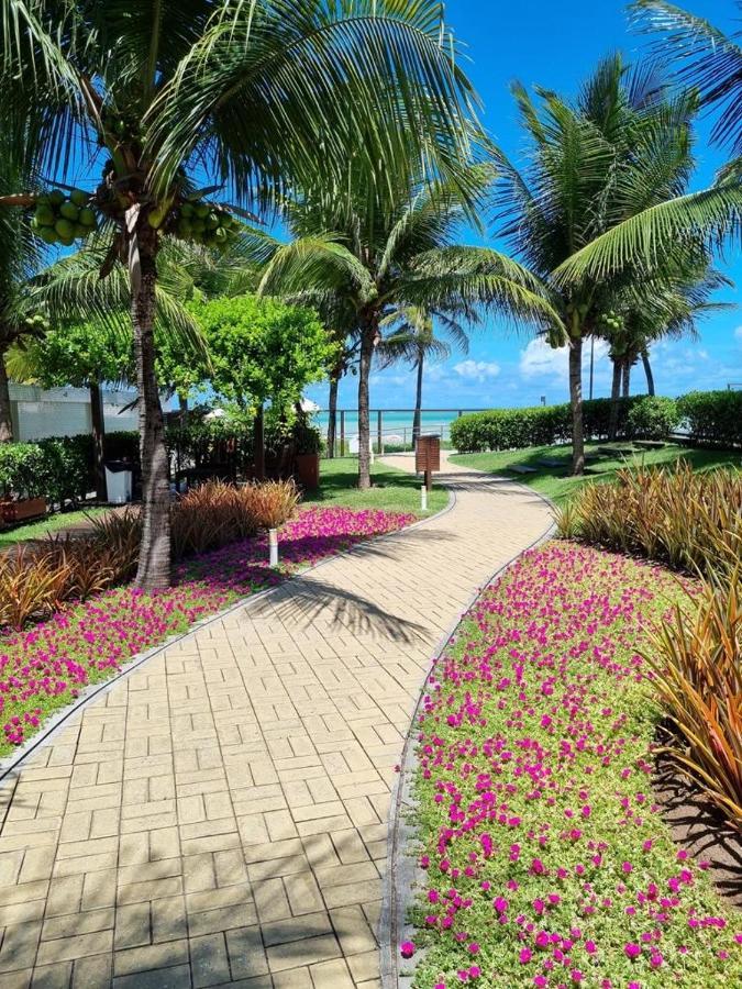 Apartamento A Beira Mar Com Piscina Estilo Resort Кабеделу Екстер'єр фото
