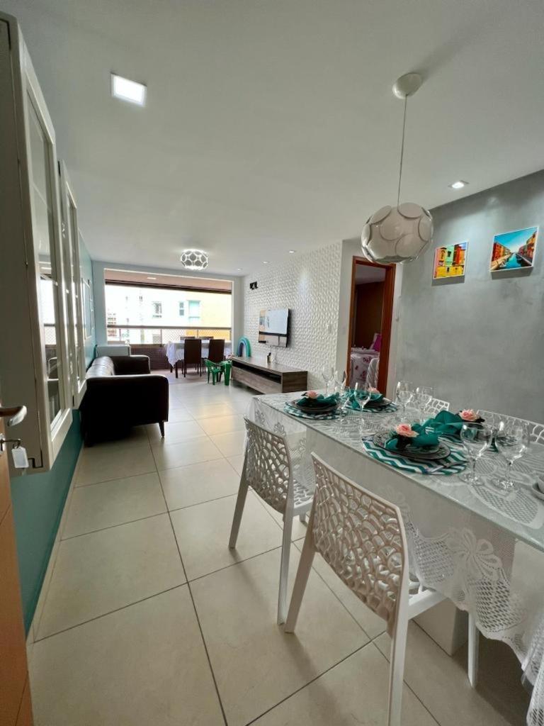 Apartamento A Beira Mar Com Piscina Estilo Resort Кабеделу Екстер'єр фото