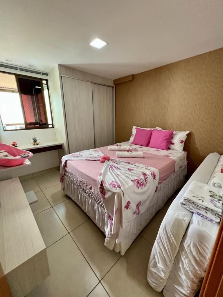Apartamento A Beira Mar Com Piscina Estilo Resort Кабеделу Екстер'єр фото
